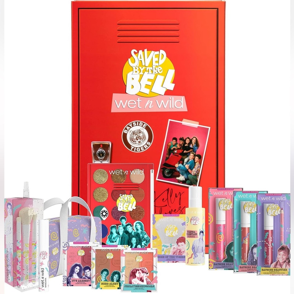 Wet n Wild makeup cosmetics Saved By Bell Collection makeup Locker Makeup NIB